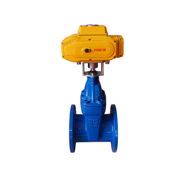 Electric Flange Soft Seal Gate Valve