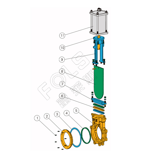 Pneumatic Knife Gate Valve