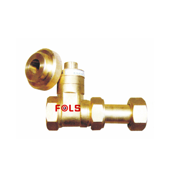 Encrypted anti-theft (telescopic) copper gate valve