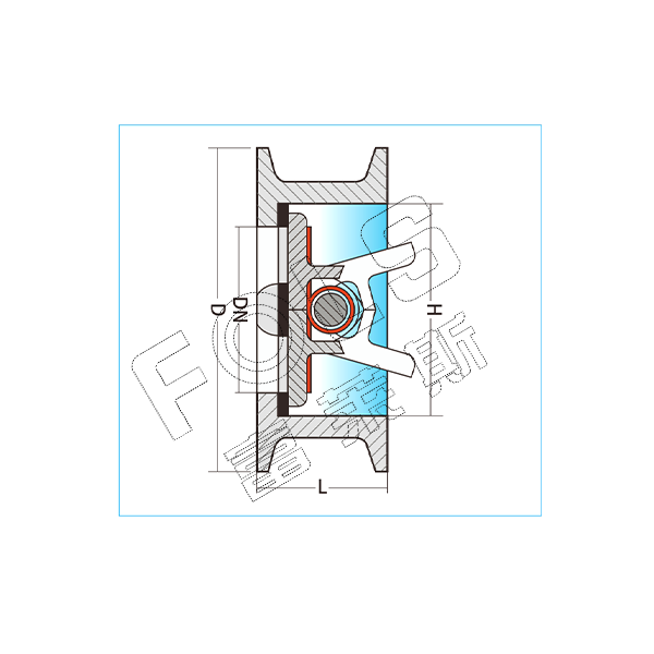 双瓣止回阀