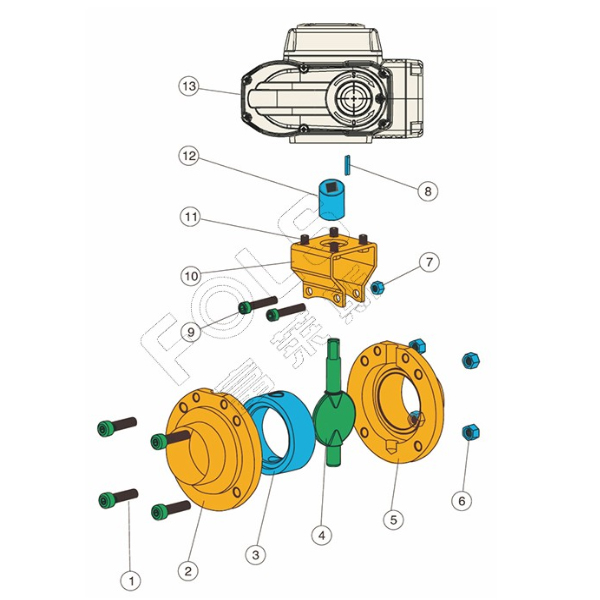 Electric Sanitary Butterfly Valve